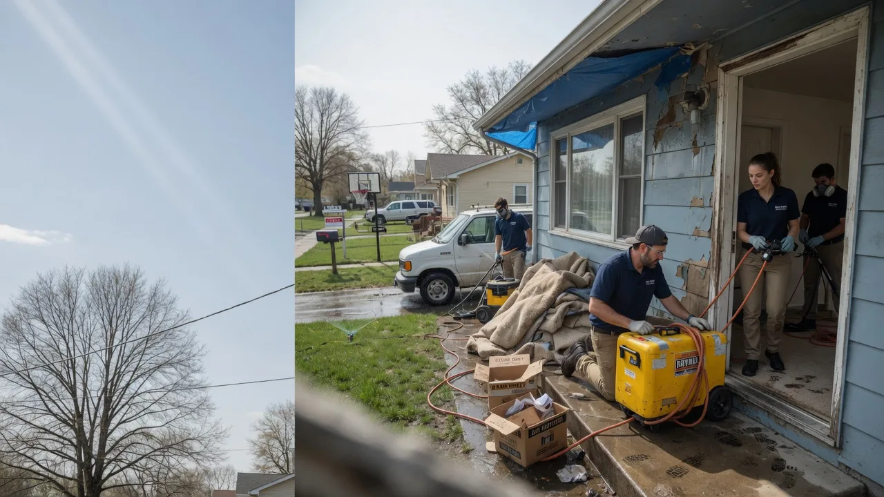 Basement Flood Cleanup in Perry, OH near me